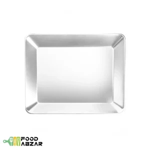 سینی استیل ۵۴x۳۷ سانتیمتری