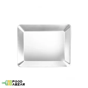 سینی استیل ۴۸×۳۲ سانتیمتری